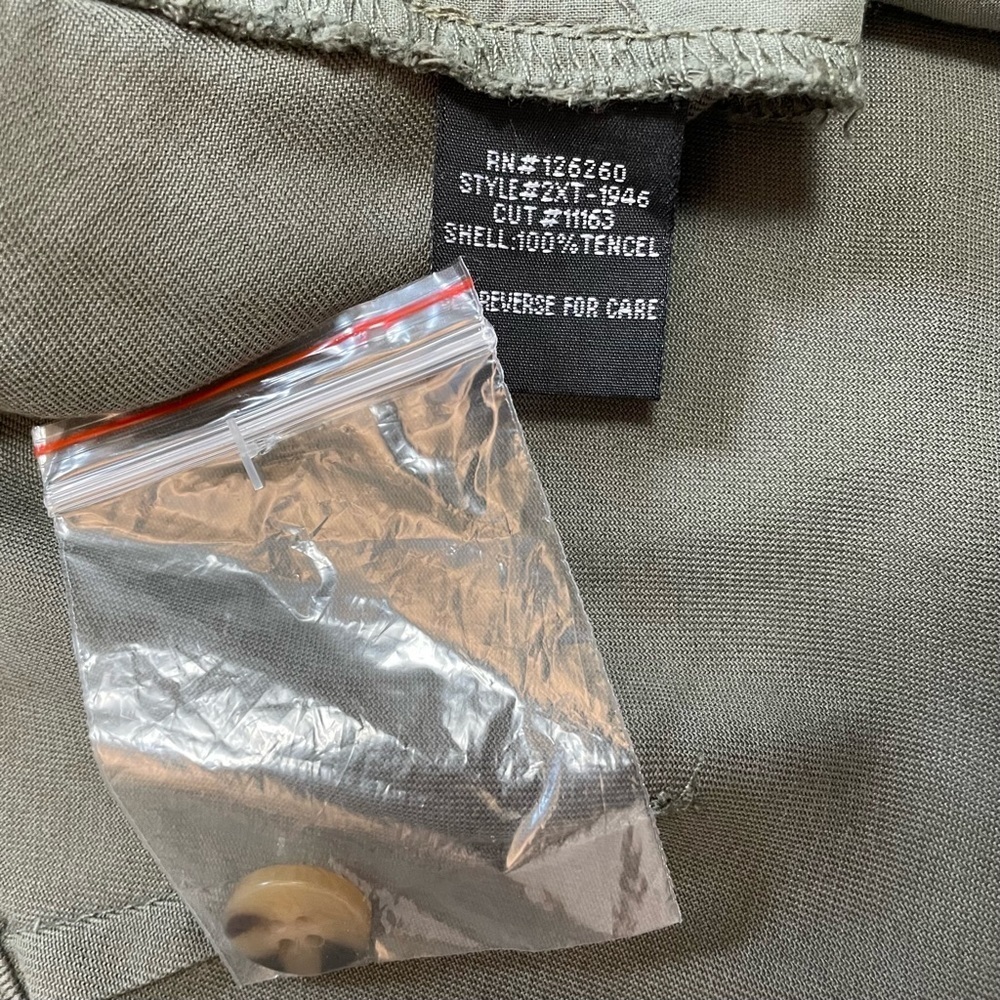 NWT New Velvet Heart Laurent Pleated Olive Jogger Size L - Picture 7 of 10